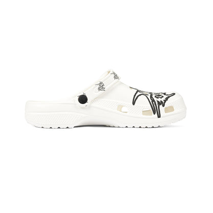 Wicked Covenant Clogs - White