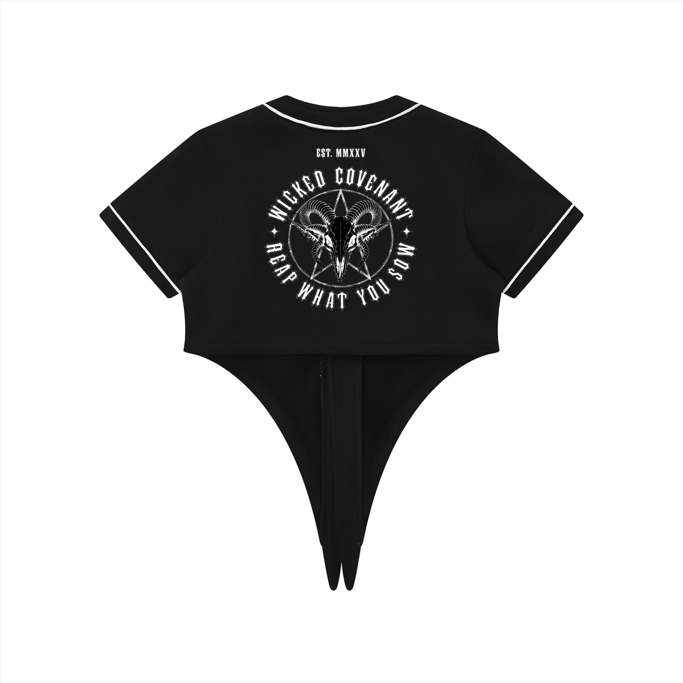 WC Reap What You Sow - Black Piping Baseball Jersey