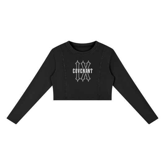 Covenant IX - Women's Crop Sweatshirt