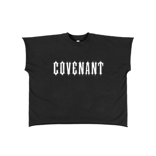Covenant- Black Raw Edge Shirt